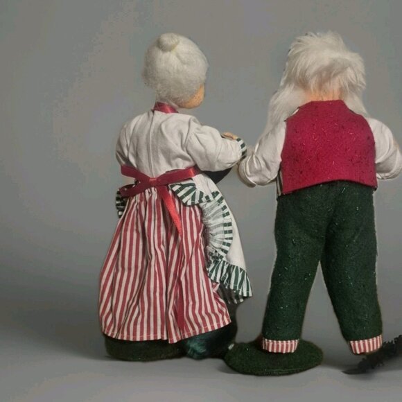 2006 Annalee Dolls 9” Mr & Mrs Relaxing Mobilitee Santa Claus Christmas Holiday - Picture 3 of 4